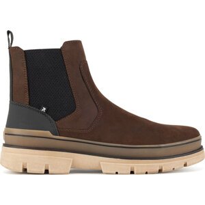 Kotníková obuv Rieker Revolution Lifestyle U1272-25 Hnědá