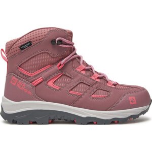 Trekingová obuv Jack Wolfskin VOJO TEXAPORE MID 4042181-2197 S Růžová