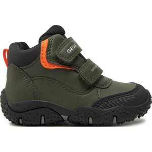 Kotníková obuv Geox B Baltic Boy B Abx B4620A 0MEFU C3231 M Zelená