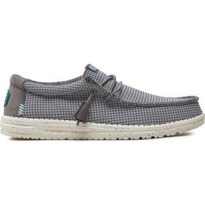 Mokasíny Hey Dude Wally Sport Mesh 40403-030 Šedá