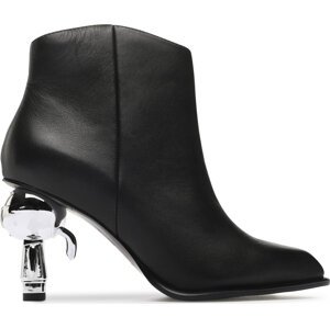 Polokozačky KARL LAGERFELD KL39035 Černá