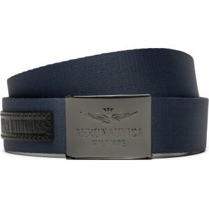 Pánský pásek Aeronautica Militare 242CI299CT3209 Tmavomodrá