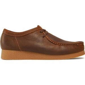 Mokasíny Clarks Wallabee Evo 261728197 Hnědá