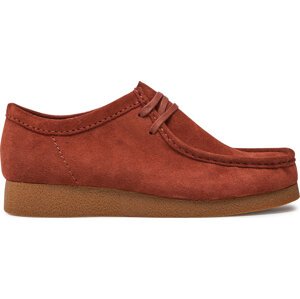 Mokasíny Clarks Wallabee Evo 26178278 Oranžová