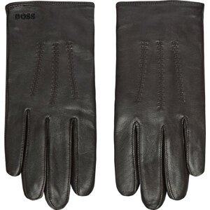 Pánské rukavice Boss Hainz-Me 50526681 Hnědá