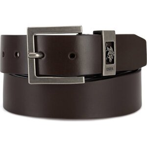 Pásek U.S. Polo Assn. WEUXT2521MHA Hnědá