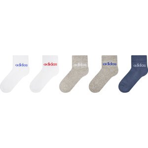 Sada 5 párů dětských vysokých ponožek adidas Linear IR8230 Barevná