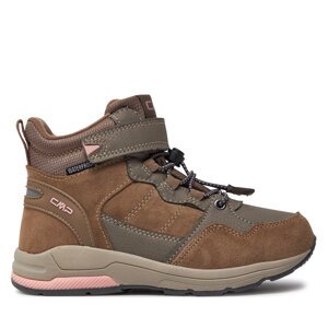 Turistická obuv CMP Kids Hadil Leather Wp Urban Shoes 3Q84524 Hnědá