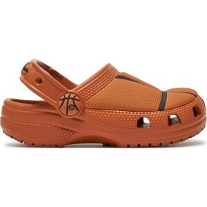 Nazouváky Crocs Classic Basketball Clog K 210156 Oranžová
