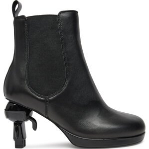 Polokozačky KARL LAGERFELD KL39044 Černá