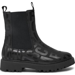 Kotníková obuv s elastickým prvkem The Marc Jacobs W60333 M Černá