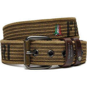 Pánský pásek Aeronautica Militare 242CI293CT3109 Khaki