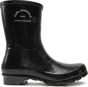 Holínky KARL LAGERFELD KL47075S Černá