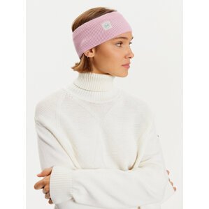 Textilní čelenka Buff Crossknit Headband Solid 126484.519.10 Růžová