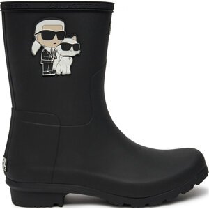 Holínky KARL LAGERFELD KL47073T Černá