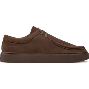 Mokasíny Calvin Klein Apron Lace Up Nb HM0HM01532 Hnědá