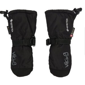 Lyžařské rukavice Viking Nomadic GTX Kids 165/23/9336/0900 Černá