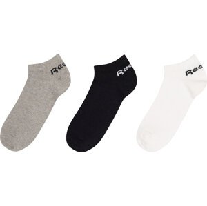 Sada 3 párů nízkých ponožek unisex Reebok ACT CORE LOW CUT SOC FL5225 Barevná