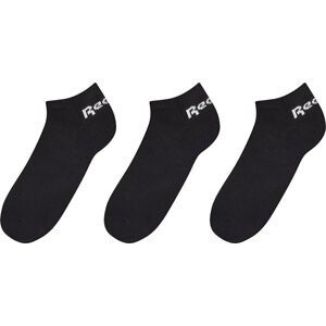 Sada 3 párů nízkých ponožek unisex Reebok ACT CORE LOW CUT SOC FL5223 Černá