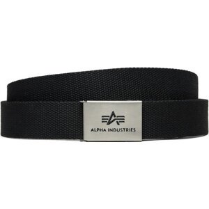 Pánský pásek Alpha Industries 176907 Černá