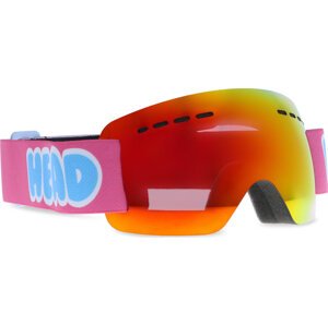 Sportovní ochranné brýle Head Solar Jr Fmr Red 395624 Růžová