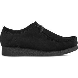 Mokasíny Clarks Wallabee Evo 261728207 Černá