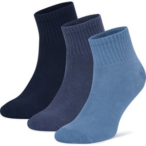 Sada 3 párů nízkých ponožek unisex Sprandi 0UB-004-AW24 (3-PACK) Modrá