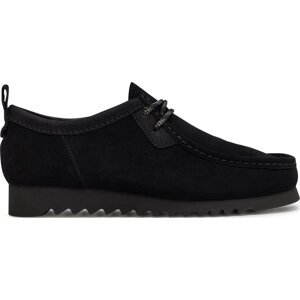 Mokasíny Clarks Wallabeeftrelo 26176223 Černá