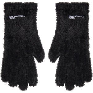 Dámské rukavice Karl Lagerfeld Jeans 246J3602 Černá