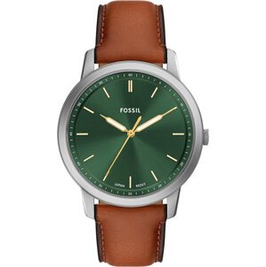 Hodinky Fossil Minimalist FS6094 Hnědá