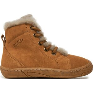 Kotníková obuv Froddo Minni Suede Laces G2110140-2 S Hnědá