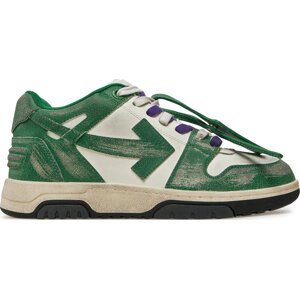 Sneakersy Off-White OMIA189F22LEA0110155 Zelená