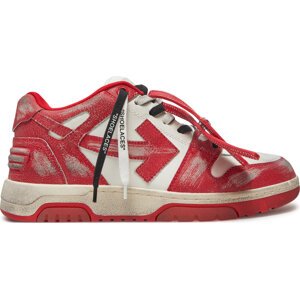 Sneakersy Off-White OMIA189F22LEA0110125 Červená