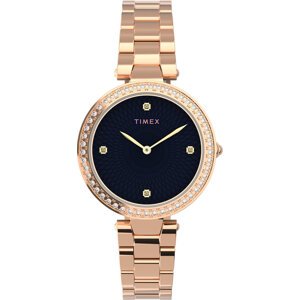 Hodinky Timex City TW2V24600 Růžové zlato