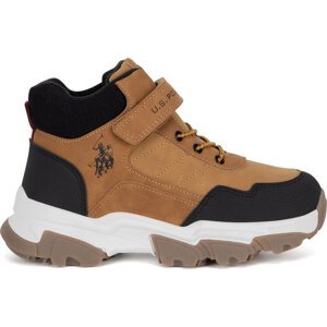 Kotníková obuv U.S. Polo Assn. KASPER001K/DY1 Hnědá