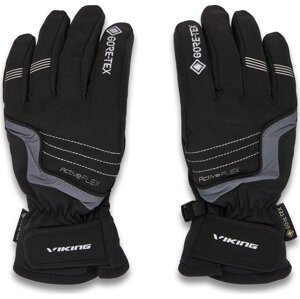Lyžařské rukavice Viking Helix GTX Ski 165/22/2252/08 Černá