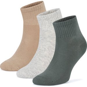 Sada 3 párů nízkých ponožek unisex Sprandi 0UB-004-AW24 (3-PACK) Barevná