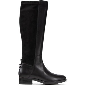Kozačky Geox D Felicity D D16G1D 043JZ C9999 Černá