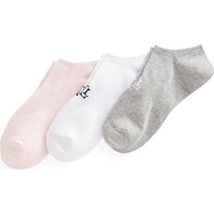 Sada 3 párů dámských vysokých ponožek LAUREN RALPH LAUREN 454846731002 Barevná