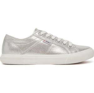 Tenisky ONLY Shoes Nicola 15318574 Stříbrná