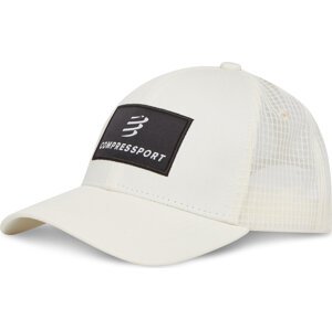 Kšiltovka Compressport XHWU6980018TU Écru