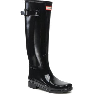 Holínky Hunter W Org Refined Gloss WFT2200RGL Černá