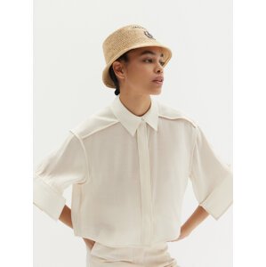 Klobouk JACQUEMUS 25E255AC6785207 Béžová