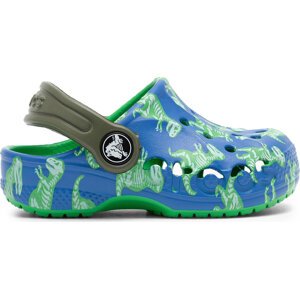 Nazouváky Crocs BAYA GRAPHIC CLOG T 206814-4LB Modrá
