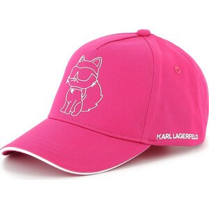 Kšiltovka KARL LAGERFELD Z30389 Růžová