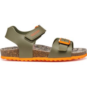 Sandály Geox J Ghita J028LB 0009F C0623 S Khaki