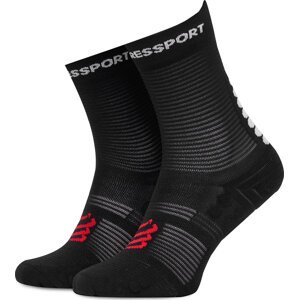 Nízké ponožky Unisex Compressport Pro Racing V4.0 Run Low XU00047B Černá