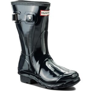 Holínky Hunter Org Short Gloss WFS1000RGL Tmavomodrá