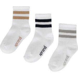 Ponožky Sprandi 0KB-001-SS25 (3-PACK) Bílá