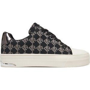Plátěnky DKNY York Lace UP Sneak K2533982 Černá